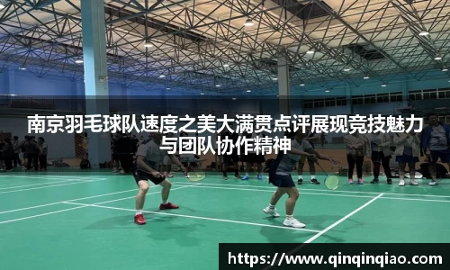 南京羽毛球队速度之美大满贯点评展现竞技魅力与团队协作精神
